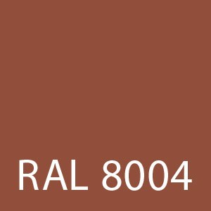 Opravná barva 50 ml - cihlově červená - RAL 8004 - obr. 2