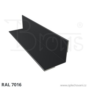 Roh vnitřní vyztužený rš 120 - tmavě šedá RAL7016