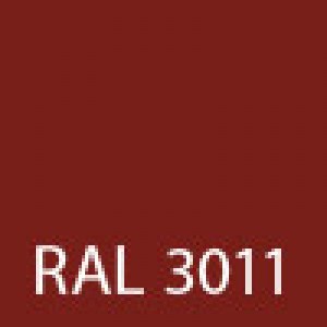 Plechová krytina BRONS 200 cm vínově červená RAL3011 - obr. 5