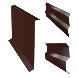 Krycí lišty hnědá RAL 8017