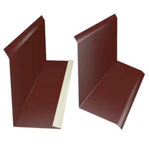 Lemování zdí červenohnědá RAL 3009