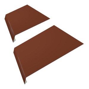 Okapnice - cihlově červená RAL 8004