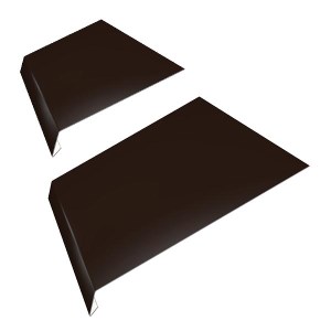 Okapnice - tmavě hnědá RAL 8019