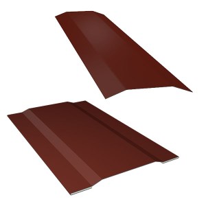 Přítlačné lišty - červenohnědá RAL 3009