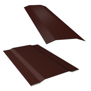 Přítlačné lišty - hnědá RAL 8017