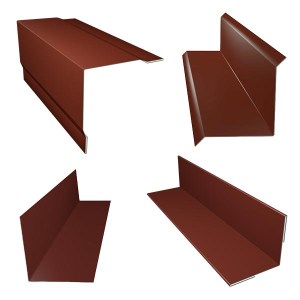 Rohy vnitřní a vnější červenohnědá RAL 3009