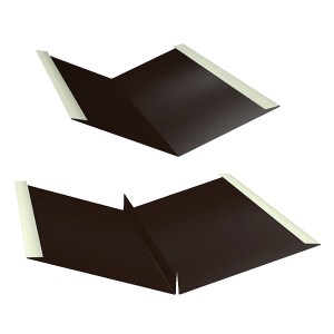 Úžlabí tmavě hnědá RAL 8019