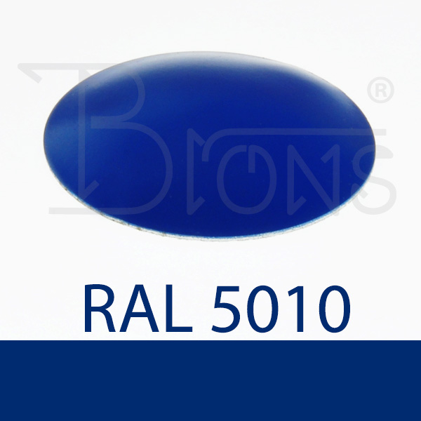 Klempířský klobouček krycí - modrá RAL 5010