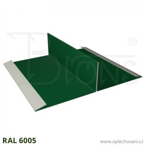 Dělicí lišta rš 370 tmavě zelená RAL 6005