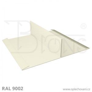 Dělicí lišta rš 370 bílá RAL 9002