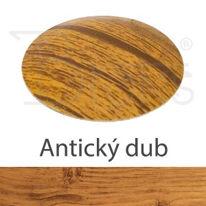 Klempířský klobouček krycí - dekor antický dub