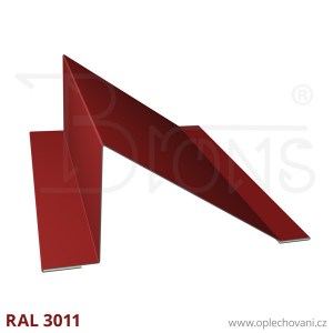 Protisněhová zábrana rš 290 - vínově červená RAL 3011