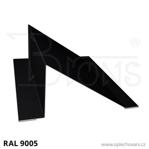 Protisněhová zábrana rš 290 - černá RAL9005