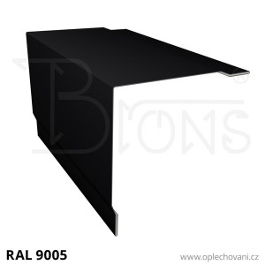 Roh vnější prolomený rš 280 - černá RAL9005