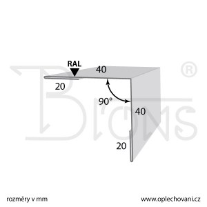 Roh vnější vyztužený rš 120 pozink - obr. 2