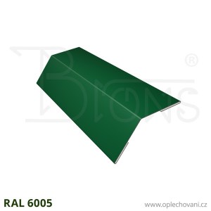 Roh vnější vyztužený rš 120 - tmavě zelená RAL 6005