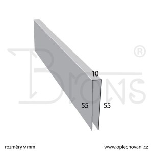 U - profil rozvinutá šíře 120 mm - nákres - obr. 2