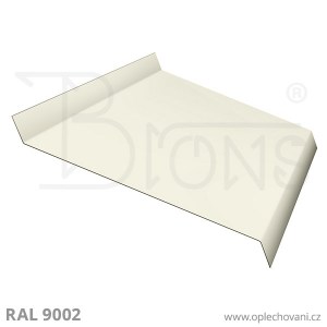 Z - profil rš 240 šedobílá RAL 9002