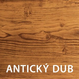 Krytí krajového krovu rš 200 dekor antický dub - obr. 3