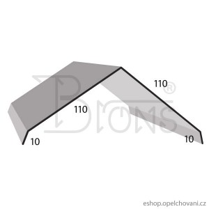 Hřebenáč rš 240 pozink - obr. 2