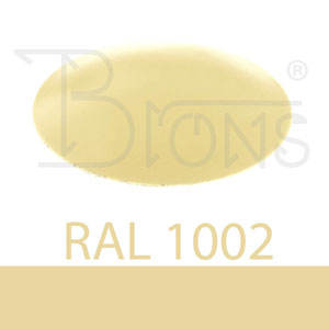 Klempířský klobouček krycí - písková RAL 1002