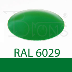 Klempířský klobouček krycí - mátově zelená RAL 6029