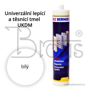 Univerzální lepicí a těsnící tmel Bernerfix bílý - obr. 3