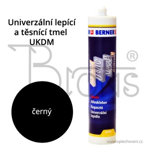 Univerzální lepicí a těsnící tmel Bernerfix černý - obr. 3