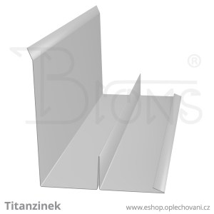 Lemování zdí LZ375, titanzinek - TiZn