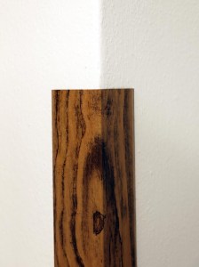 Ochranný roh plechový 40 x 40 - dekor antický dub - obr. 3
