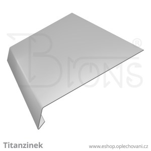 Okapnice OK125, titanzinek - TiZn