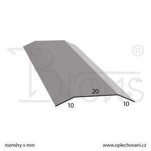 Přítlačná lišta rš 40 pozink - obr. 2