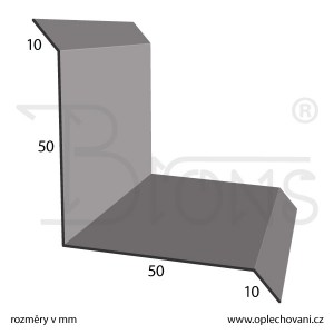 Roh vnitřní rš 120 pozink - obr. 2