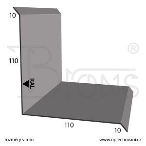 Roh vnitřní rš 240 hnědá - obr. 2