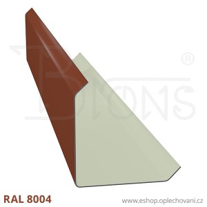 Roh vnější RV120 cihlově červená, RAL8004