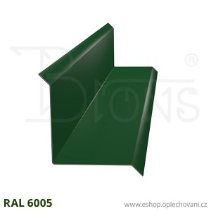 Roh vnitřní rš 120 tmavě zelená RAL 6005