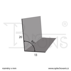 Roh vnitřní rš 33 pozink - obr. 2
