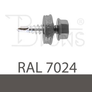 Samovrtný šroub spojovací pro plechy v přesahu 4,8 x 19 RAL 7024 grafitová šedá