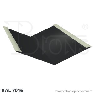 Úžlabí kónické UZ333, tmavě šedá RAL7016