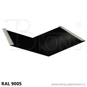 Úžlabí kónické UZ500, černá RAL9005