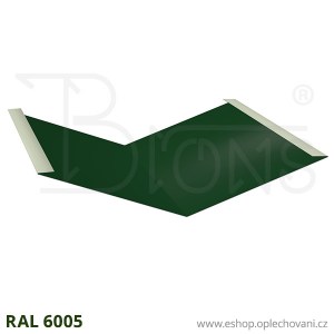 Úžlabí kónické UZ500, tmavě zelená RAL 6005