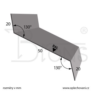 Z - profil rš 90 tmavě hnědá - obr. 2