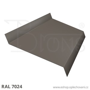 Z - profil rš 160 grafitová šeď RAL 7024