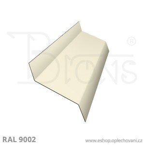 Z - profil rš 90 šedobílá RAL 9002