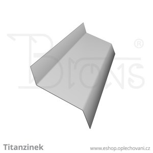 Z-profil 90 - titanzinek
