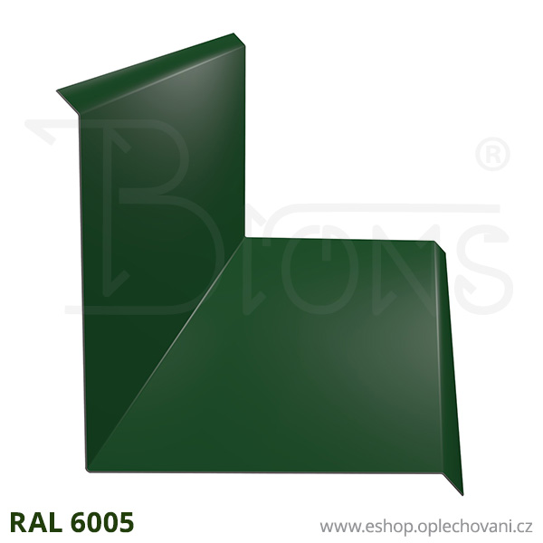 Roh vnitřní rš 240 tmavě zelená RAL 6005
