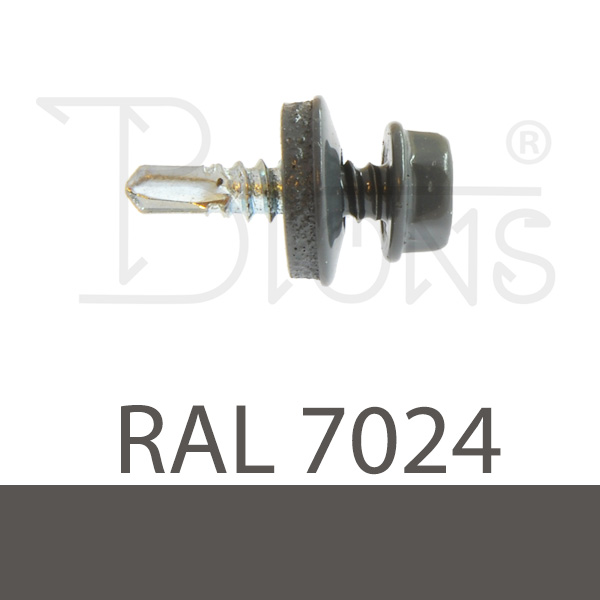 Samovrtný šroub spojovací pro plechy v přesahu 4,8 x 19 RAL 7024 grafitová šedá